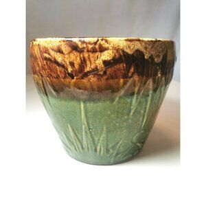 Planter Roseville Robinson Ransbottom Sun and Moon 1930s